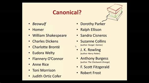 The Literary Canon Summary .